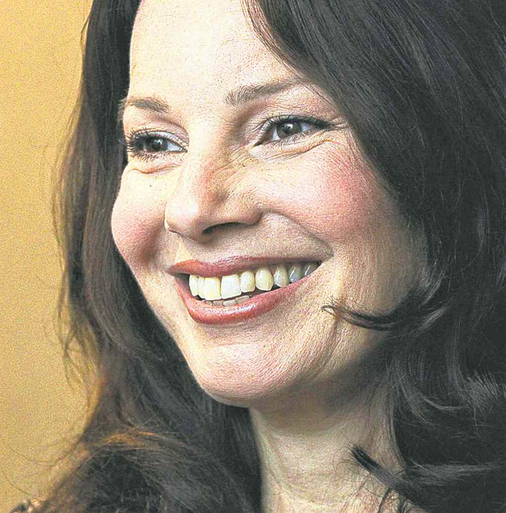 WINNIPEG FREE PRESS
Actress Fran Drescher stopped by for tea on Sunday.