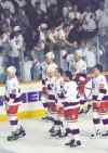 JOE Bryksa / winnipeg free press archives
The Jets 1.0 bid farewell to Winnipeg fans after bowing out to Detroit in the ’96 playoffs