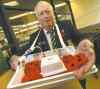 Phil Hossack / Winnipeg Free PressHans Jorgenson sells poppies at the Tuxedo Village Safeway Friday.