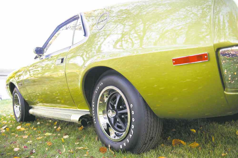 DAVID LIPNOWSKI / WINNIPEG FREE PRESS
Gabriel Dorge's 1970 AMX