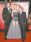 Matt Sayles/Invision
From left, Liam Hemsworth, Jennifer Lawrence and Josh Hutcherson at the Los Angeles premiere of Catching Fire.