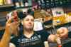 Bob Edme / The Associated Press
A server pours Beaujolais Nouveau in Bayonne, France on Thursday.