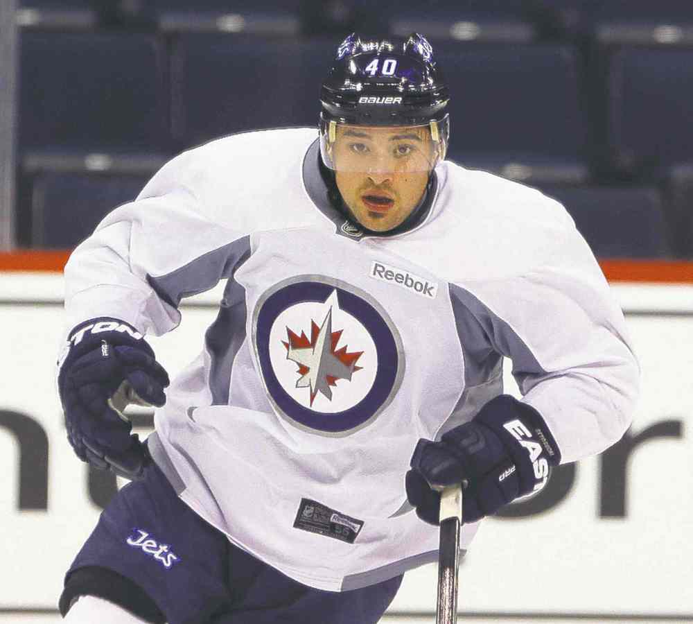 KEN GIGLIOTTI / WINNIPEG FREE PRESS archives
Jets winger Devin Setoguchi saw his minutes cut against the the Blackhawks.