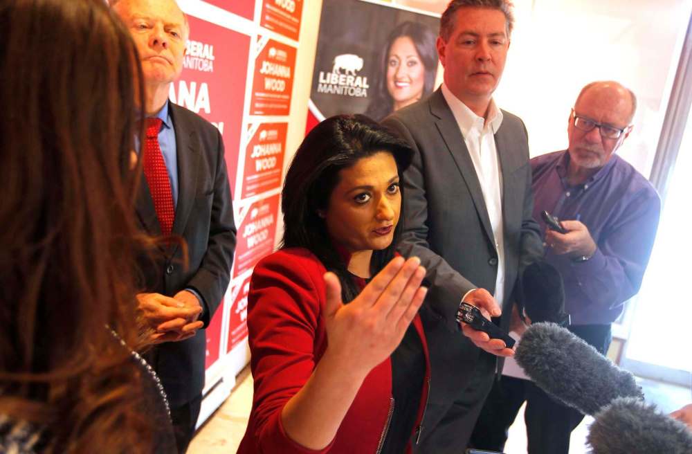 BORIS MINKEVICH / WINNIPEG FREE PRESS
Manitoba Liberal leader Rana Bokhari