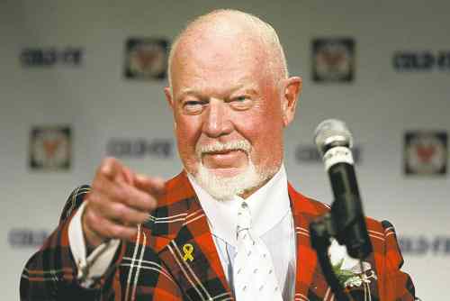 PAT McGRATH / OTTAWA CITIZEN archives 
Don't mess with a good thing, Don Cherry told  Rogers Communications Inc.  during Saturday's Hockey Night  in Canada's Coach's Corner segment.