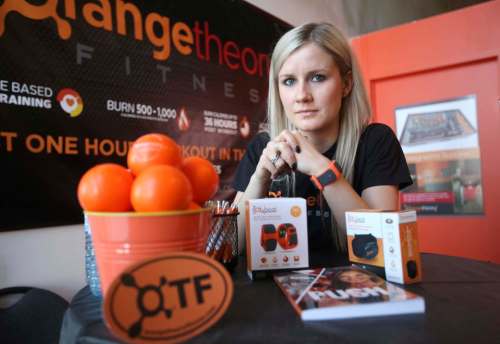 RUTH BONNEVILLE / WINNIPEG FREE PRESS
It can be intimidating having your heart rate on display, but it&rsquo;s not meant to be a competition, says Skinner.