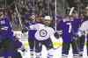 Ron Chenoy / USA TODAY Sports
Big Buff's big grin says it all: He assisted on Blake Wheeler's goal with 1.5 seconds left in overtime Sunday as the Jets conjured up a 2-1 win over the Colorado Avalanche.