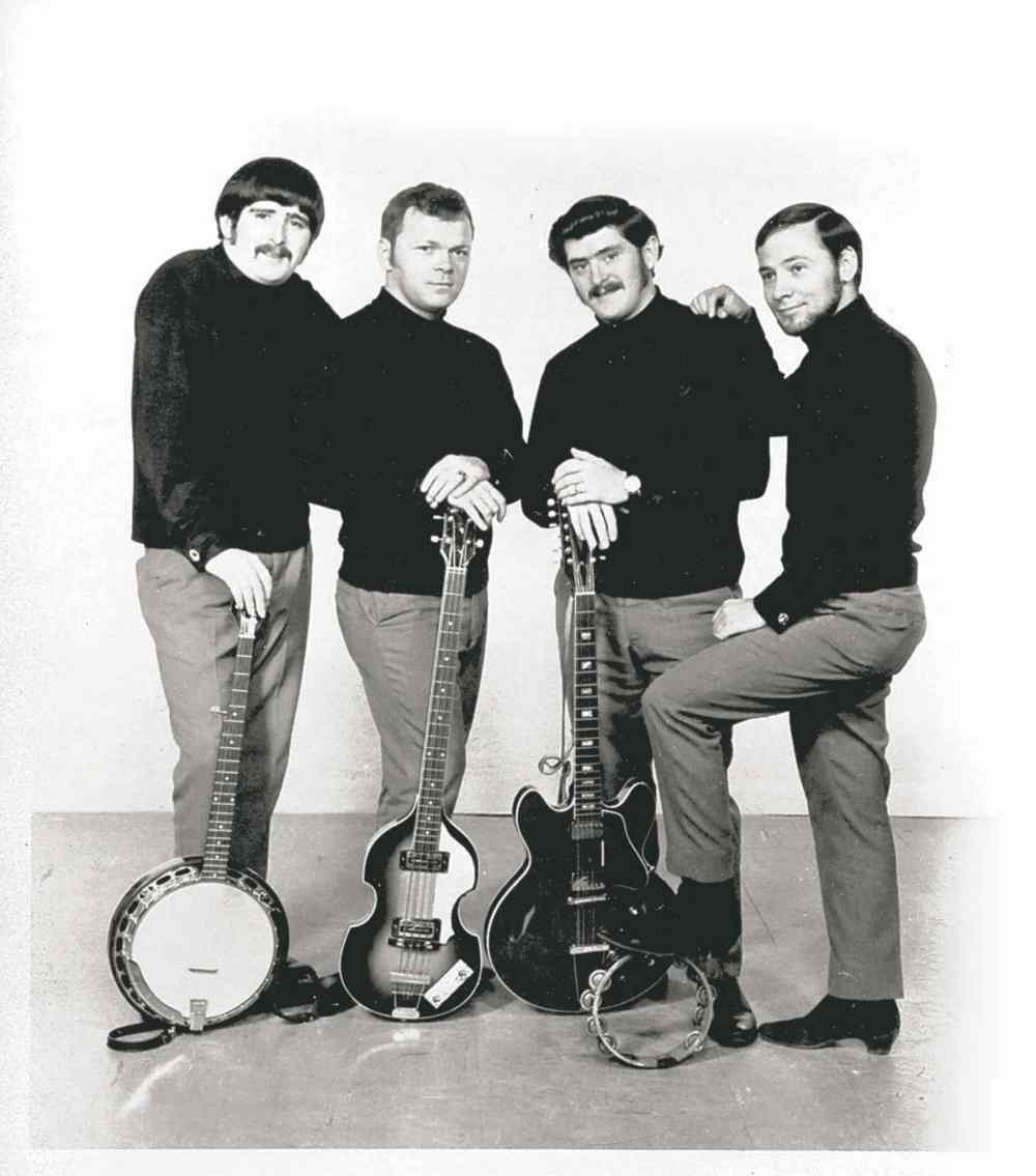 The Vicious Circle: (from left) Gary MacLean, Mike McMahon, Blair MacLean, Victor Pasta