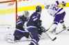 John Woods / WINNIPEG FREE PRESS files
Tampa Bay's Martin St. Louis (26) slipped past the Jets' defence to score the game-winning goal Tuesday night at the MTS Centre.