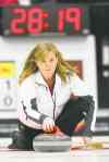 Tim Smith / Brandon Sun
Skip Barb Spencer was right on target during her 6-2 triumph over Dauphin's Lisa Menard.