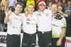 HANDOUTJeff Stoughton�s all-stars: David Nedohin (from left), Stoughton, Ryan Harnden and Brent Laing.