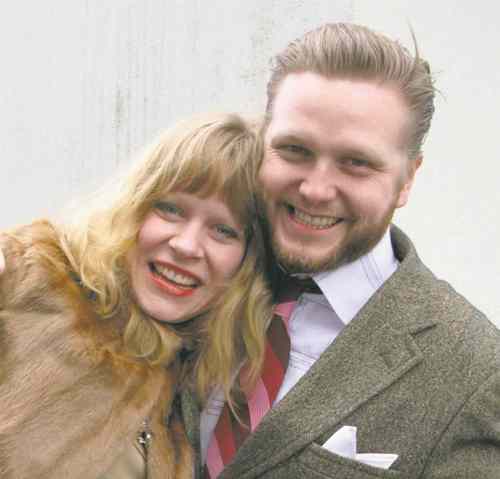 Ragnar Kjartansson and his wife Asdis Sif Gunnarssdottir