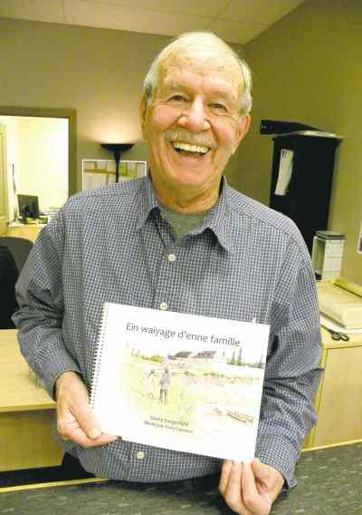PHOTO PAR DANIEL BAHUAUD 
Jules Chartrand s’est rappelé de la langue parlée dans sa famille pour traduire un livre en michif.