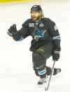 Josie Lepe / San Jose Mercury News / MCT files
Switching Brent Burns from the blue-line to forward has been an unqualified success for San Jose.
