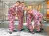 CP
Cassie Kovacevich / the associated press / Loudmouth GolfNorwegian curlers Thomas Ulsrud, Torgor Nergard, Christoffer Svae and Havard Vad Petersson (from left) model their new Sochi suits by Loudmouth.