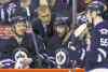TREVOR HAGAN / WINNIPEG FREE PRESS
Head coach Paul Maurice gives some pointers to Bryan Little (left) and Andrew Ladd on Saturday night.
