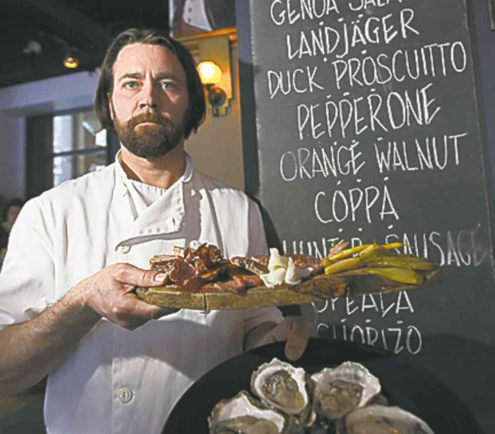 TREVOR HAGAN / WINNIPEG FREE PRESS Files
Chef Tristan Foucault at Peasant Cookery