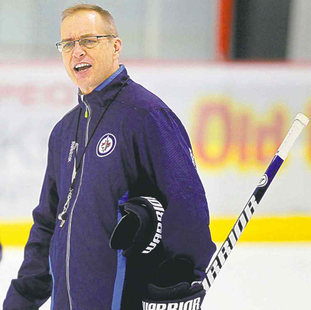 BORIS MINKEVICH / WINNIPEG FREE PRESS Files
Head Coach Paul Maurice