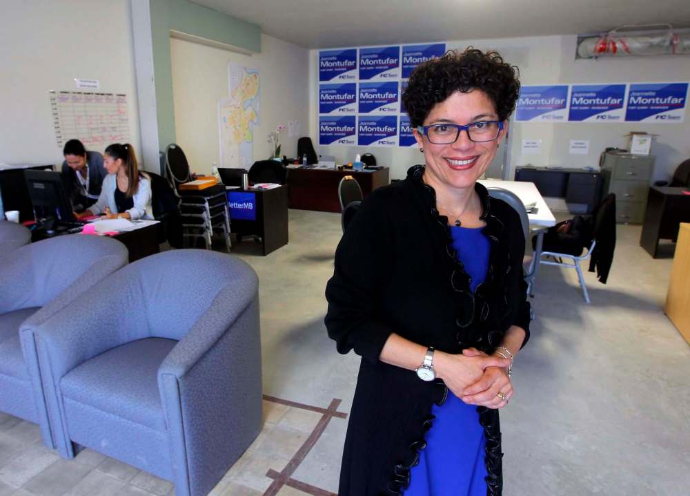 BORIS MINKEVICH / WINNIPEG FREE PRESSFort Garry - Riverview PC candidate Jeanette Montufar.