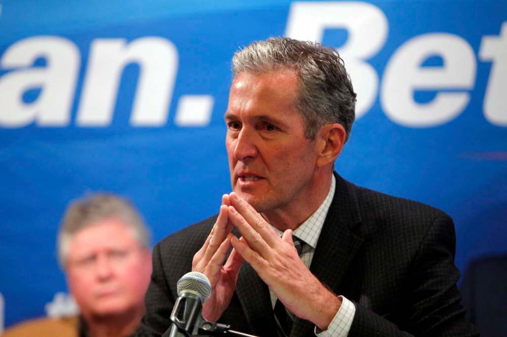 BORIS MINKEVICH / WINNIPEG FREE PRESS
Brian Pallister was in Costa Rica during the height of the flood along the Assiniboine River in 2014.