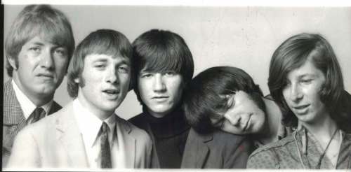 Buffalo Springfield: Dewey Martin (from left), Stephen Stills, Richie Furay, Neil Young and Bruce Palmer.