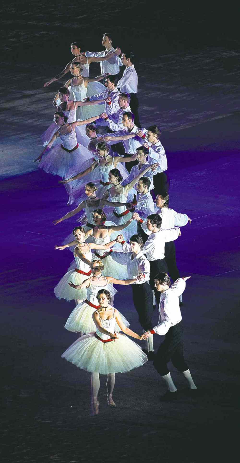 Harry E. Walker / MCT
A tribute to Russia's dance and ballet tradition takes centre stage at Fisht Stadium on Sunday.