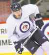 joe bryksa / winnipeg free press
Blake Wheeler acknowledged his disappointment at Team USA's fourth-place showing, but said the experience was 'awesome'.