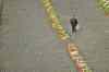 Emilio Morenatti / The Associated Press
A man walks alongside a memorial for people killed in clashes with police at Kyiv's Independence Square, the epicentre of the country's unrest.