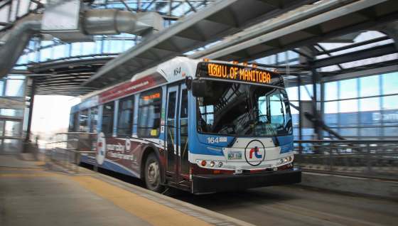 MIKE DEAL / WINNIPEG FREE PRESS filesRapid transit has proven a great success in major cities across Canada, yet none of the major parties has touched on it during the provincial election campaign.