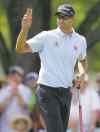 Chris O'Meara / The Associated Press
2013 Masters champion Adam Scott followed up his opening 62 at Bay Hill with a less scintillating 68 on Friday.