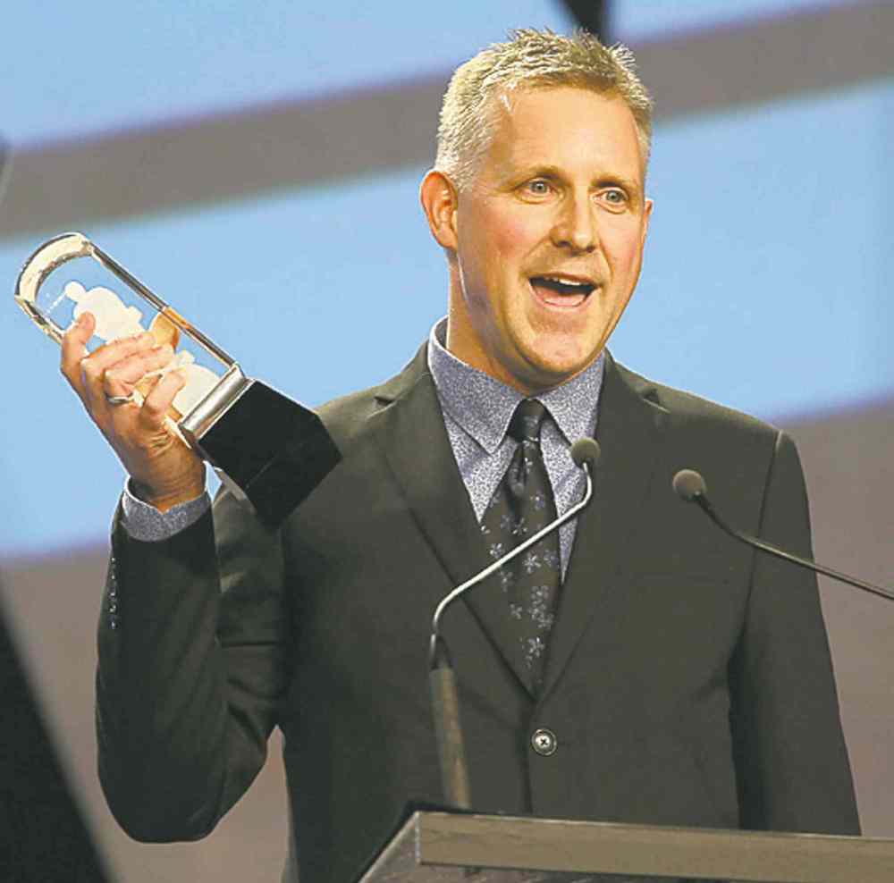 Trevor Hagan / Winnipeg Free Press
Winnipegger Mike Downes wins Traditional Jazz Album of the Year.