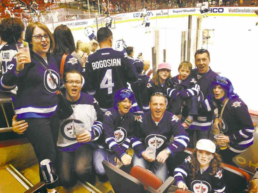 Rheanne Marcoux / Winnipeg Jets
Jets fans did themselves proud at Tuesday's game in Glendale, Ariz.