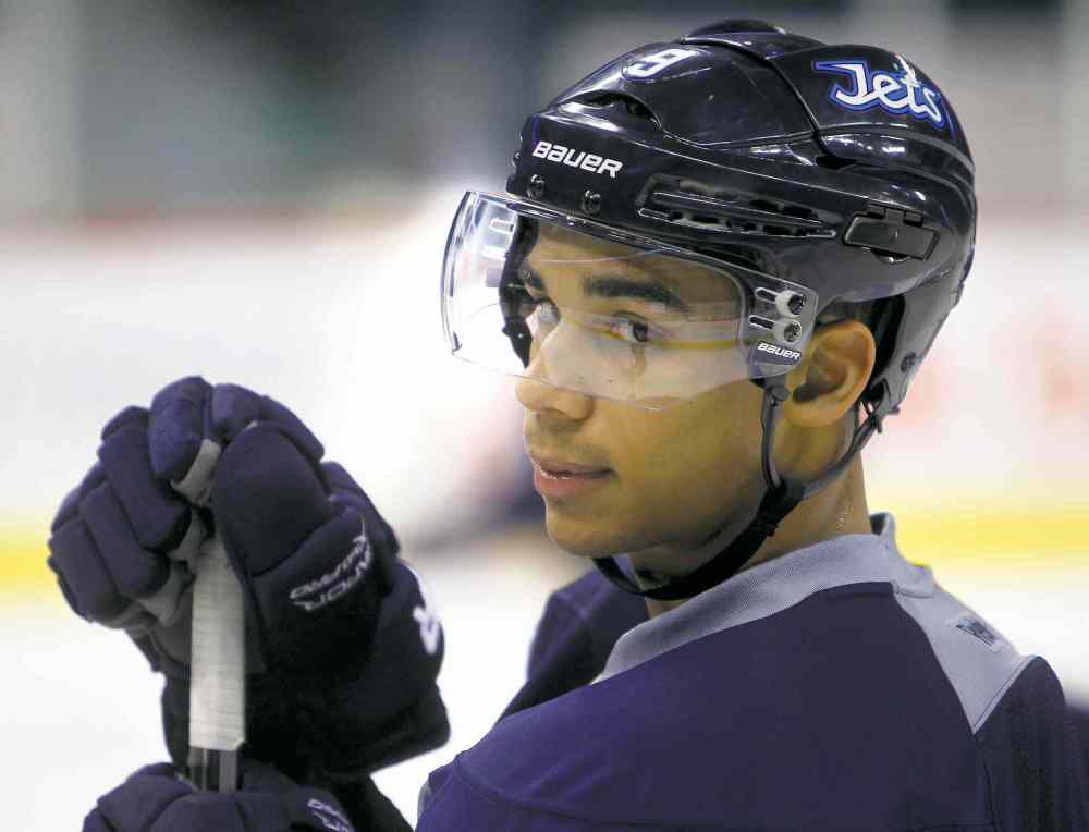 TREVOR HAGAN/WINNIPEG FREE PRESS
Winnipeg Jets' Evander Kane.