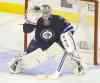 Trevor Hagan / THE CANADIAN PRESS files 
Goalie Michael Hutchinson is one of several players who spent time with the Winnipeg Jets at the end of the season and will rejoin the St. John's IceCaps for their Calder Cup run.