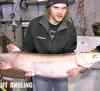 YOUTUBE.COM
Aaron Wiebe, host of Uncut Angling, holds the musky John Selkirk caught in Lake Winnipeg.