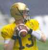 JOE BRYKSA / WINNIPEG FREE PRESSManitoba Bisons QB Jordan Yantz is lighting it up in Bombers rookie camp.