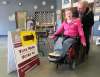 JOE BRYKSA / WINNIPEG FREE PRESS
Free Press reporter Kevin Rollason said his daughter, Mary, accomplished something 41.2 per cent of the electorate did not. She cast a ballot.