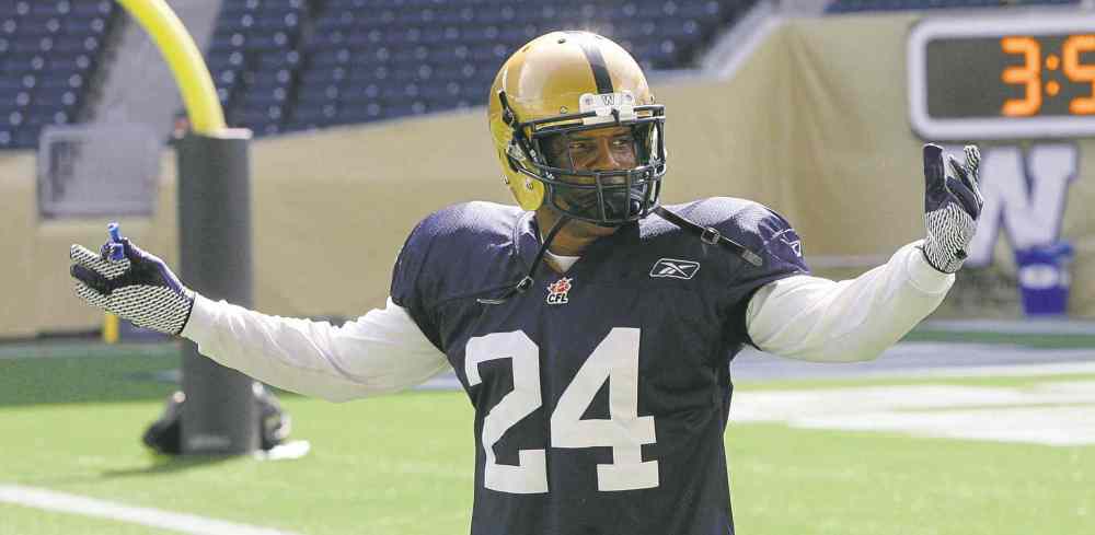 wayne glowacki / winnipeg free press files
Korey Banks exited the Blue after being put on the one-game injured list for last Thursday�s opening game against Toronto.