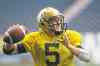 JOE BRYKSA / WINNIPEG FREE PRESS FILES
It's been all Willy and no won't he for Bombers QB Drew Willy, who will lead the troops into battle against the Redblacks Thursday.