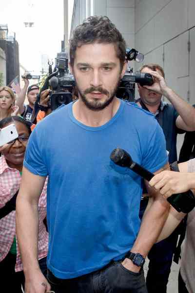 John Minchillo / The Associated Press 
Actor Shia LaBeouf is being treated for alcohol addiction.