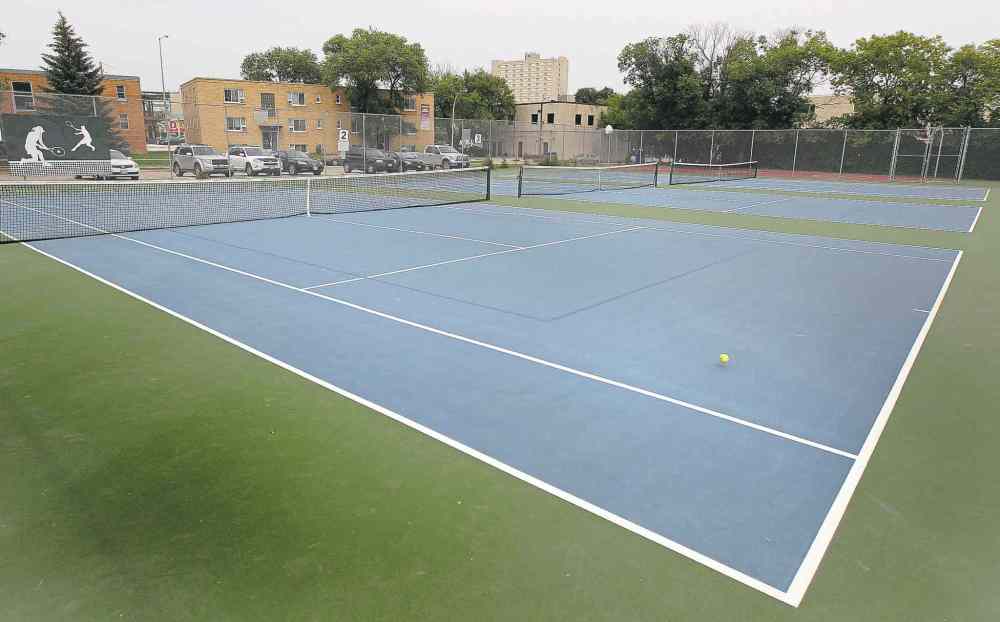 Tennis courts on trial city Winnipeg Free Press