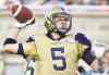 Paul Chiasson / The Canadian Press
Blue Bombers quarterback Drew Willy won his third straight start after engineering a late touchdown drive to beat the Alouetttes Friday night.