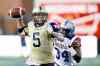 REUTERS
Christinne Muschi / reutersDespite his limited experience, Winnipeg Blue Bombers quarterback Drew Willy has taken charge of the team.