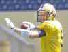 Mike Deal / Winnipeg Free Press
Winnipeg Blue Bombers� QB Drew Willy (5) during practice at Investors Group Field Monday morning.  140804 August 4, 2014 Mike Deal / Winnipeg Free Press