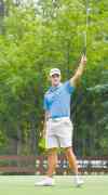 DAVID LIPNOWSKI / WINNIPEG FREE PRESS New Zealand�s James Beale leaves little doubt as to who won the Canadian Men�s Amateur Thursday at Elmhurst.
