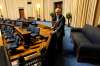 BORIS MINKEVICH / WINNIPEG FREE PRESS
Speaker Daryl Reid said preliminary renovations to accommodate wheelchair users in the legislature will be completed by May 13.