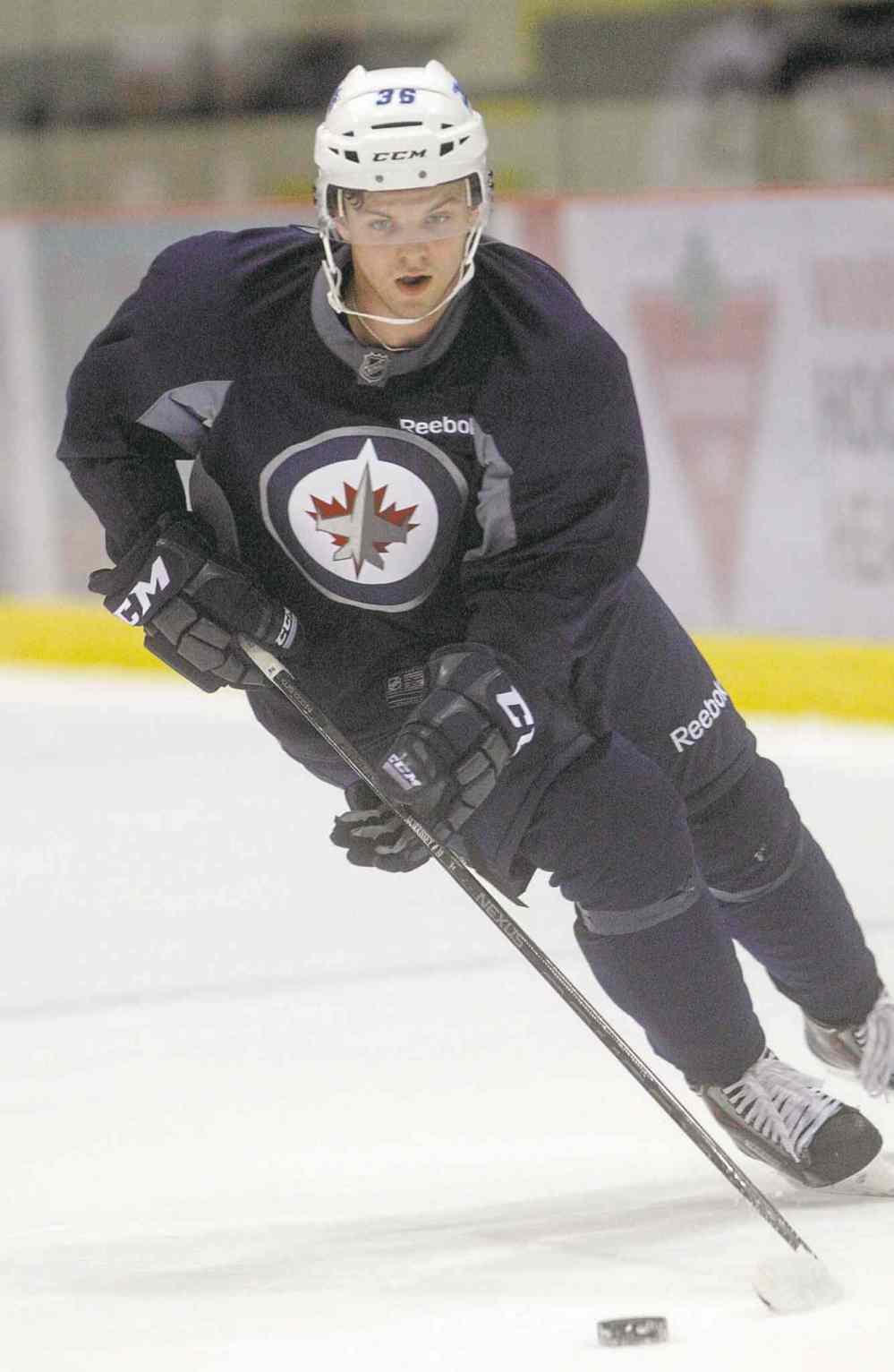 KEN GIGLIOTTI / Winnipeg Free Press files
Josh Morrissey, above, Nic Petan and Adam Lowry have the chance to make an immediate contribution.