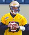 BORIS MINKEVICH / WINNIPEG FREE PRESS
Quarterback Bryan Bennett