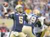 TREVOR HAGAN / WINNIPEG FREE PRESS files
Winnipeg Blue Bombers quarterback Drew Willy returns to the starting lineup tonight after missing last week's tilt against the Calgary Stampeders.