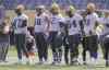 BORIS MINKEVICH / WINNIPEG FREE PRESS files 
Members of the Winnipeg Blue Bombers offensive line have been taking heat all season for allowing their quarterbacks to get creamed.